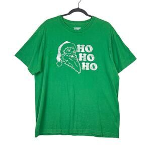 Old Navy XL men's holiday graphic Novelty t-shirt "Ho Ho Ho" Santa Claus FUNNY